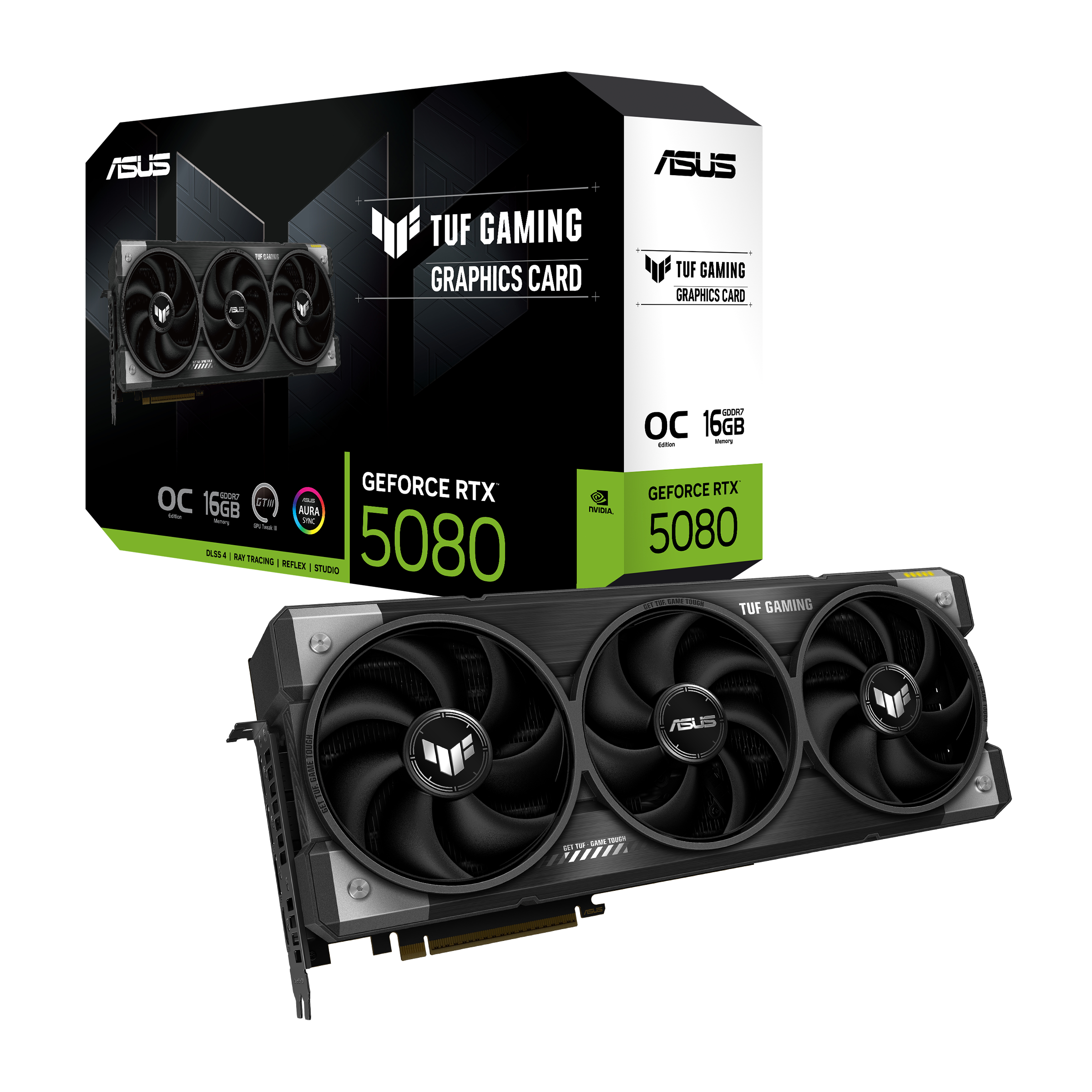 ASUS TUF Gaming GeForce® RTX 5080 16GB GDDR7 OC Edition