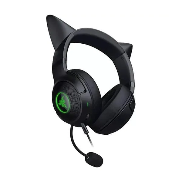 Razer Kraken Kitty V2 Heaphone (Black) - Image 4