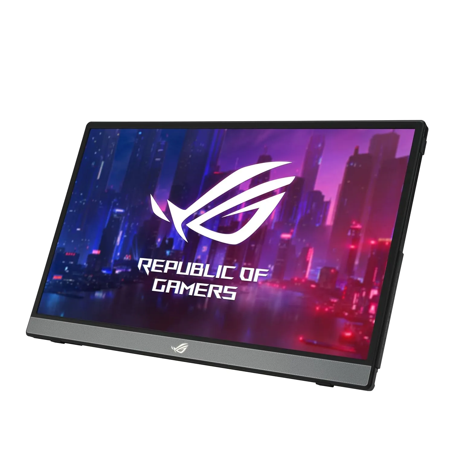 ASUS ROG Strix XG16AHP 15.6ʺ FHD Portable IPS Gaming Monitor with 144 Hz Refresh Rate and NVIDIA® G-SYNC® Compatible for Smooth, Tear-Free Gameplay Experiences