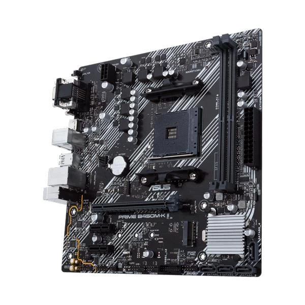 Asus Prime B450M-K II AM4 Micro Atx Motherboard
