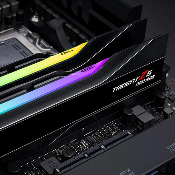 G.Skill Trident Z5 Neo RGB 64GB (32GBx2) DDR5 6000MHz Desktop RAM (Matte Black) - Image 4