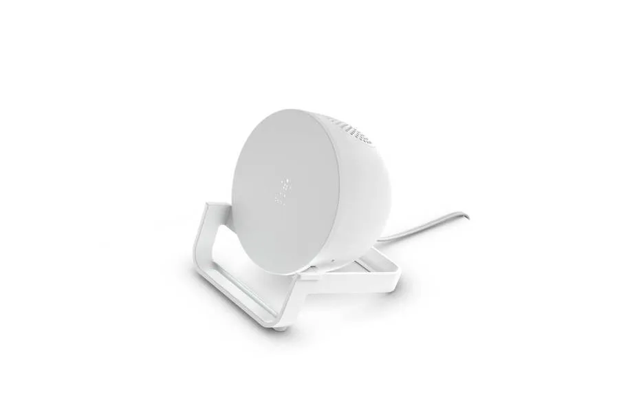 Belkin Wireless Charging Stand + Speaker White