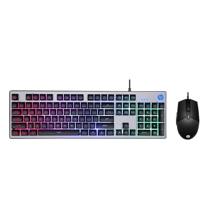 HP KM300F Wired USB Gaming Keyboard and Mouse COMBO