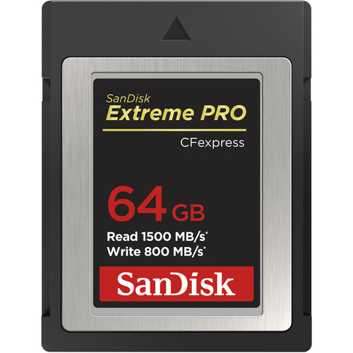 SanDisk 64GB Extreme PRO CFexpress Card