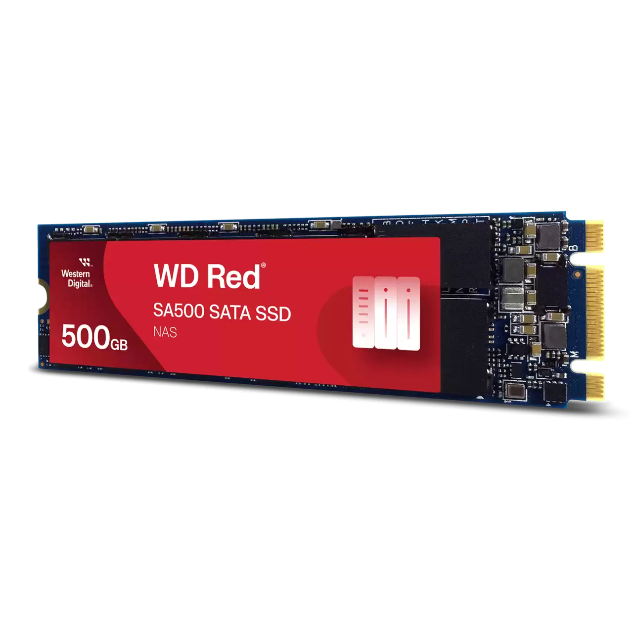 WD Red SA500 NAS SATA SSD M.2 2280 - 500GB