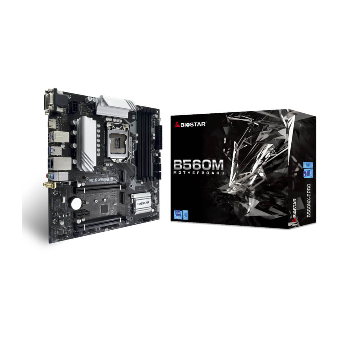 Biostar B560MX-E PRO Ver. 6.0 LGA1200 Motherboard