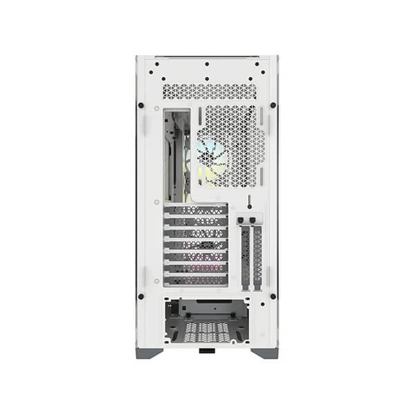 Corsair ICUE 5000X RGB Mid Tower Cabinet (White)