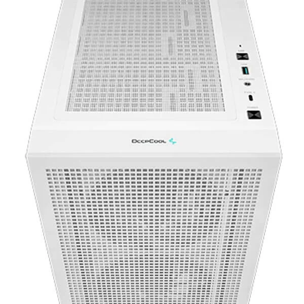 DeepCool CH560 WH Mesh ARGB (E-ATX) Mid Tower Cabinet (White)