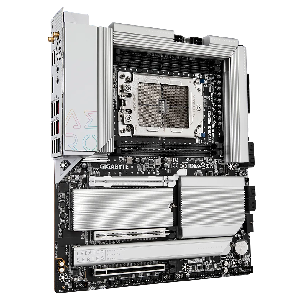 Gigabyte TRX50 Aero D sTR5 E-atx Motherboard (TRX50-AERO-D) - Image 4