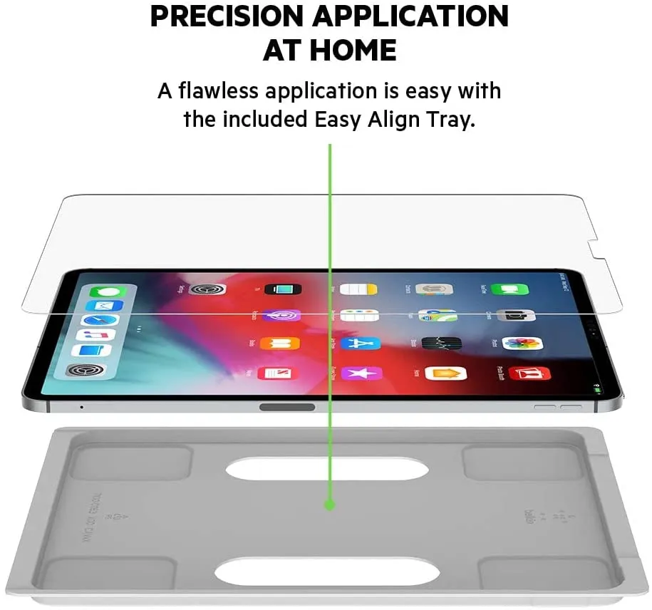 Belkin SCREENFORCE™ Tempered Glass Screen Protection for iPad 9.7"