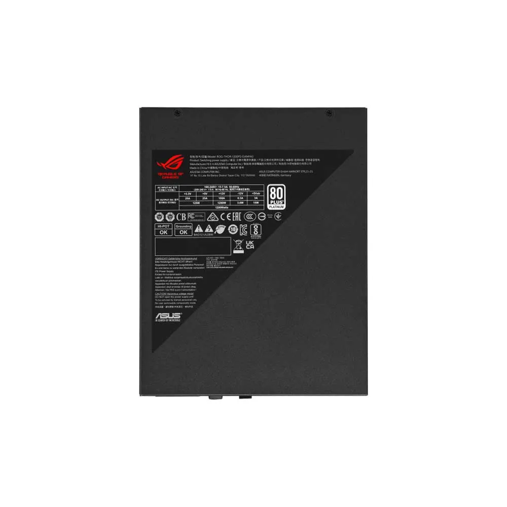 Asus ROG THOR 1200P 1200 Watt 80 Plus Platinum SMPS
