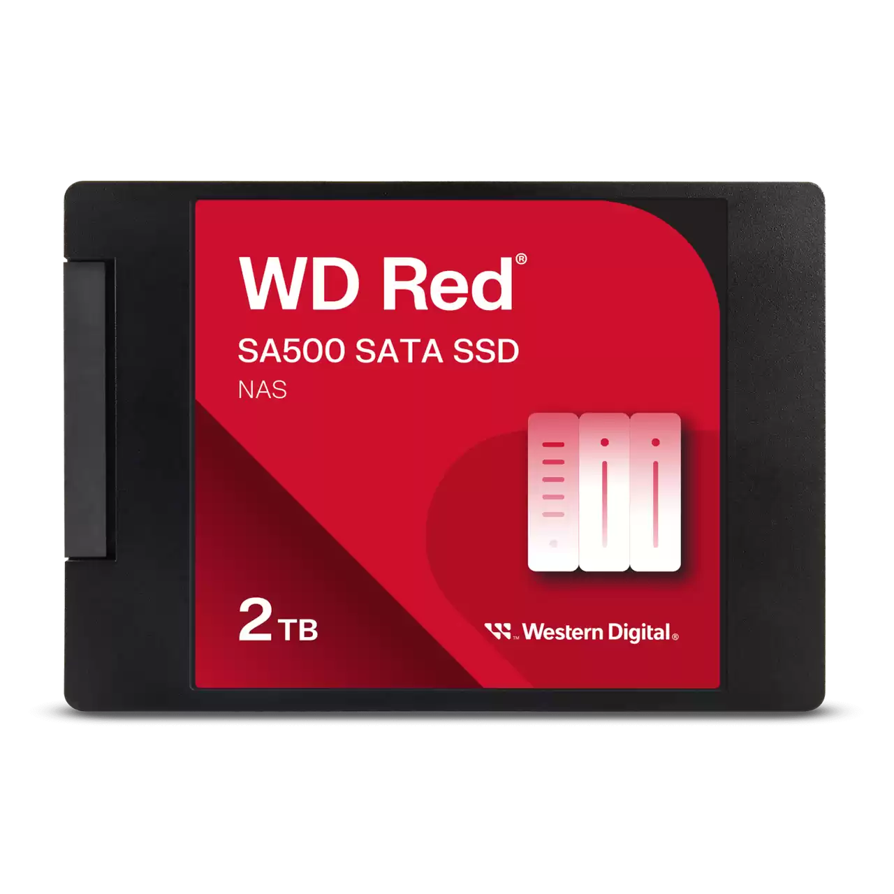 WD Red SA500 NAS SATA SSD 2.5”/7mm Cased - 2TB