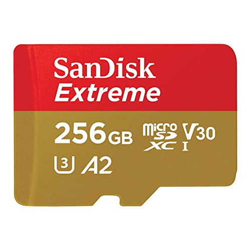 SanDisk Extreme 256GB MicroSD UHS-I Card