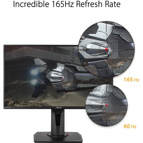 ASUS TUF Gaming VG259QR 24.5" 16:9 165 Hz IPS Gaming Monitor
