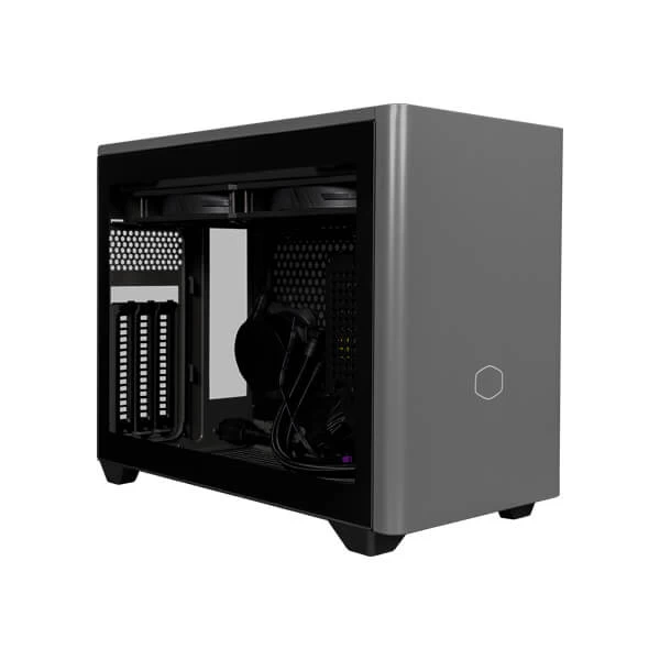 Cooler Master MasterBox NR200P Max (M-ITX) Mini Tower Cabinet (Black-Grey)