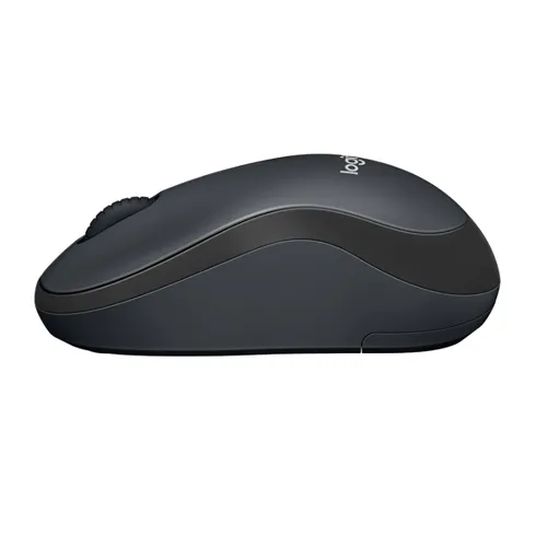 Logitech M221 Charcoal BLACK Wireless Mouse, 910-004882