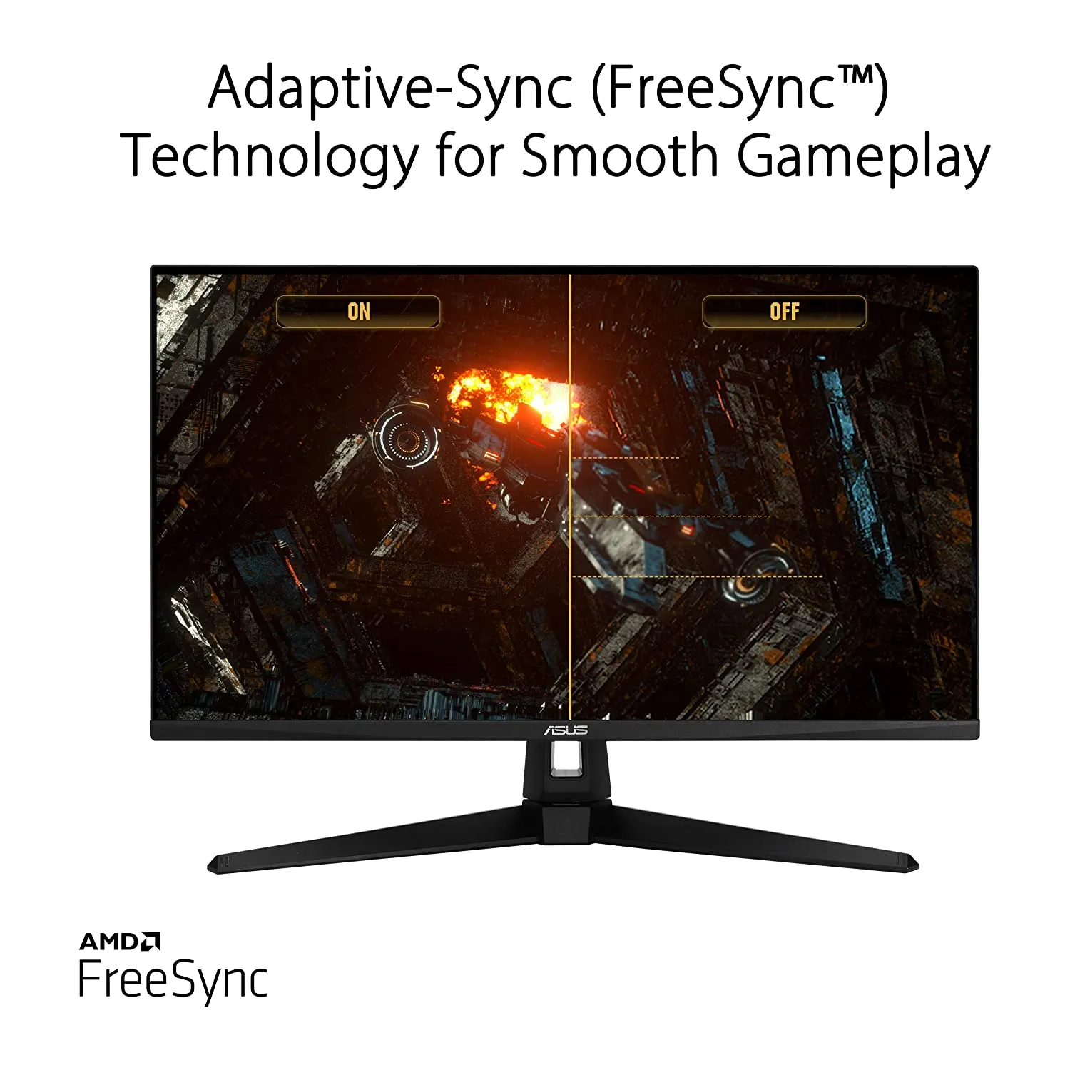 ASUS TUF Gaming VG289Q1A 4K Gaming Monitor – 28 inch UHD 4K (3840x2160), IPS, DCI-P3, Adaptive-Sync, FreeSync™, HDR 10
