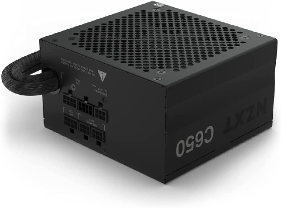 NZXT C650 Bronze - PA-6B1BB-US - 650 Watt PSU - 80 Plus Bronze Certified - DC-DC Technology - Semi Modular Design - Sleeved Cables - ATX Gaming Power Supply