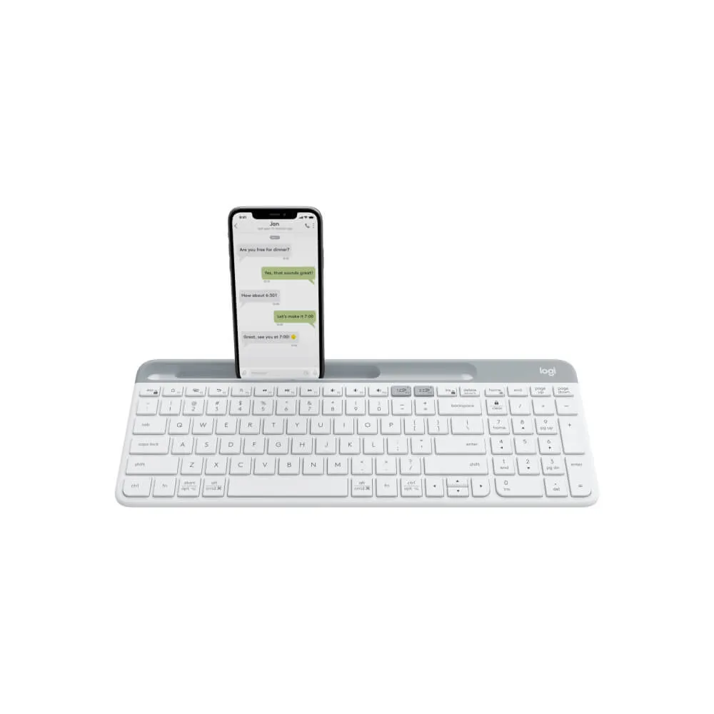 Logitech K580 Slim Multi-Device Keyboard White