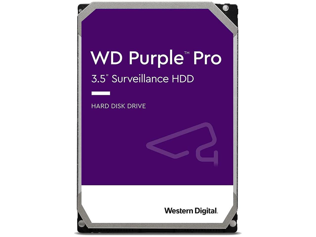 WD141PURP Western Digital (WD) WD HDD 14TB / 7200RPM / Optimized for Video Surveillance