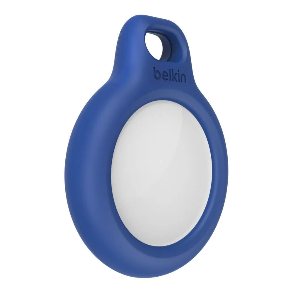 Belkin Apple AirTag Blue Secure Holder With Key Ring