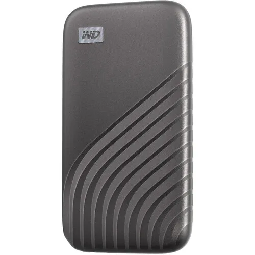 WD 2TB My Passport SSD USB 3.2 Gen 2 Type-C Portable SSD (Gray) hover view