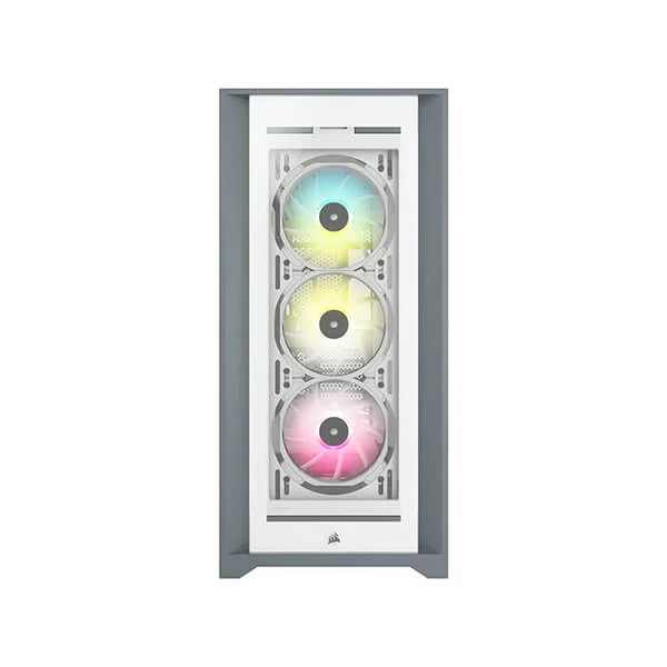 Corsair ICUE 5000X RGB Mid Tower Cabinet (White)