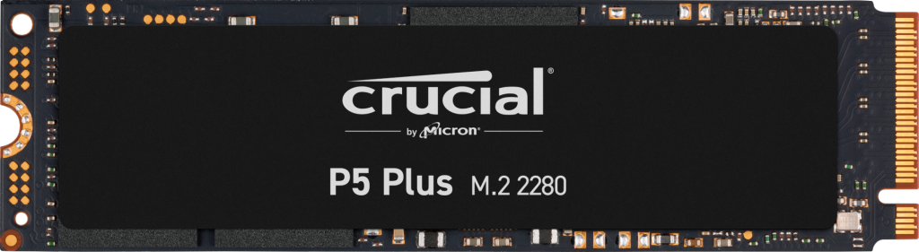Crucial P5 Plus 500GB PCIe M.2 2280SS Gaming SSD