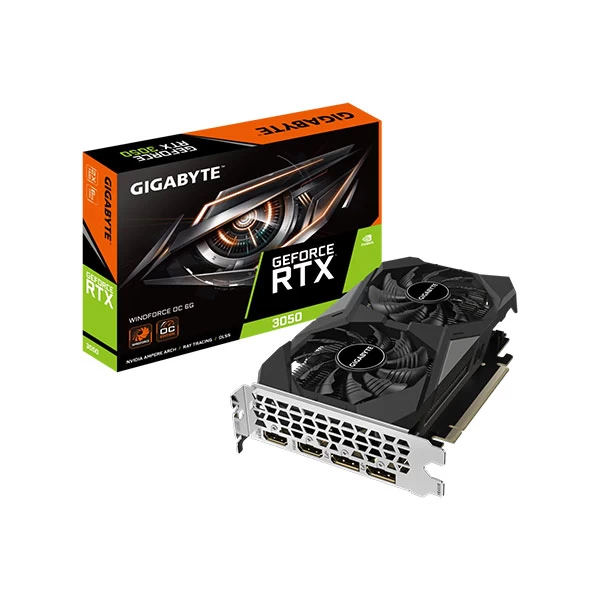 Gigabyte Rtx 3050 Windforce Oc 6Gb Gaming Graphics Card