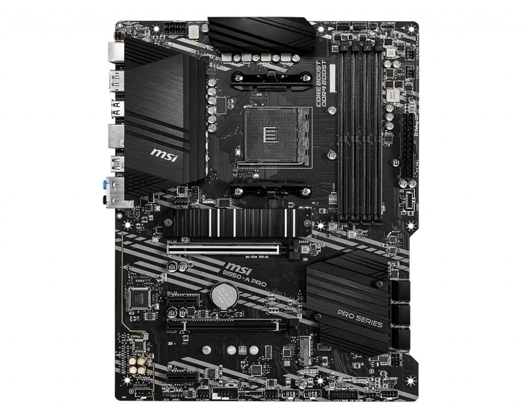 MSI-B550-A PRO, AMD SOCKET MOTHERBOARD hover view