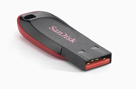 SANDISK-SDCZ50-128G-I35 PEN DRIVESanDisk SDCZ50-128G-I35 USB2.0 128 GB Pen Drive (Red and Black)