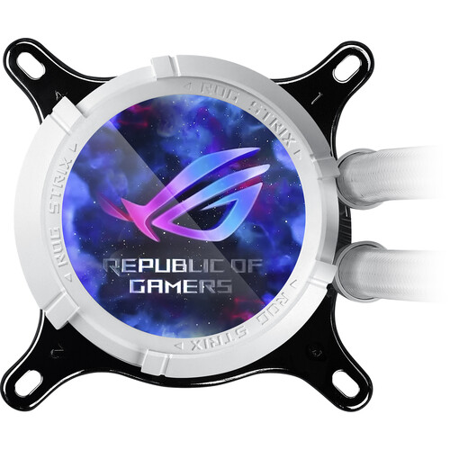 ASUS 360mm ROG STRIX LC III ARGB LCD All-in-One Liquid Cooler (White)