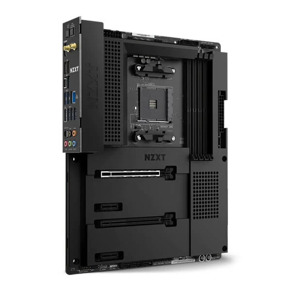 NZXT N7 B550 MOTHERBOARD -AMD B550 CHIPSET WITH WI-FI AND BLACK COVER