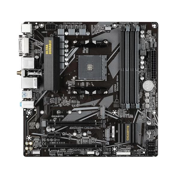 Gigabyte B550M DS3H AC (Wi-Fi) Motherboard - Image 2