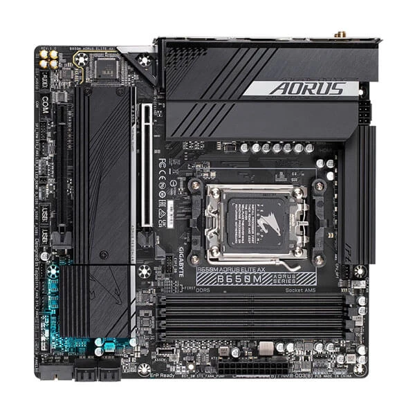 Gigabyte B650M Aorus Elite AX (Wi-Fi) Motherboard - Image 4