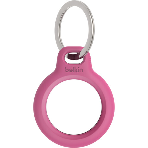 Belkin Apple AirTag Pink Secure Holder With Key Ring