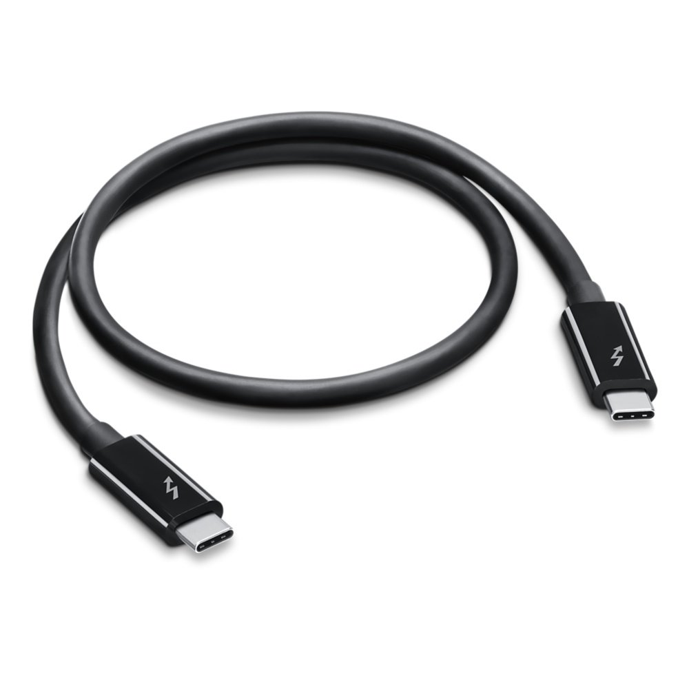 Thunderbolt 3 Cable (USB-C to USB-C) (100W) (1.6ft/0.5m) (USB Type-C)