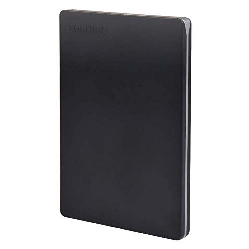 Toshiba Canvio Slim III 1TB Portable Hard Drive - Black