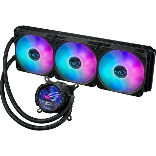 ASUS 360mm ROG STRIX LC III ARGB LCD All-in-One Liquid Cooler (Black)