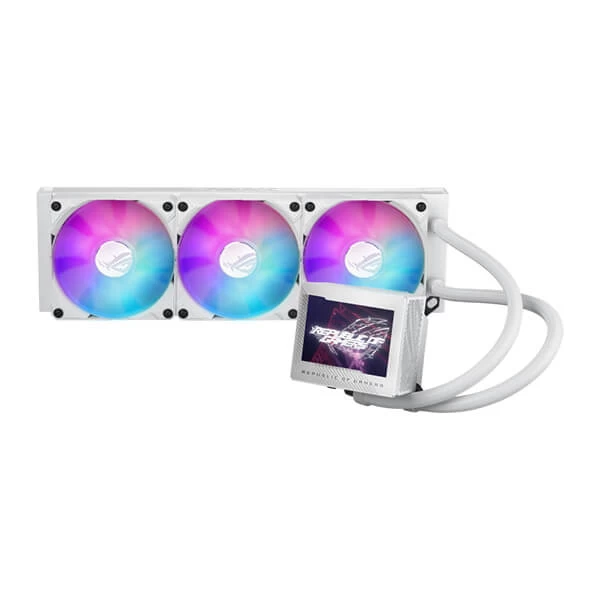 Asus ROG Ryujin III 360 ARGB 360mm CPU Liquid Cooler (White) hover view