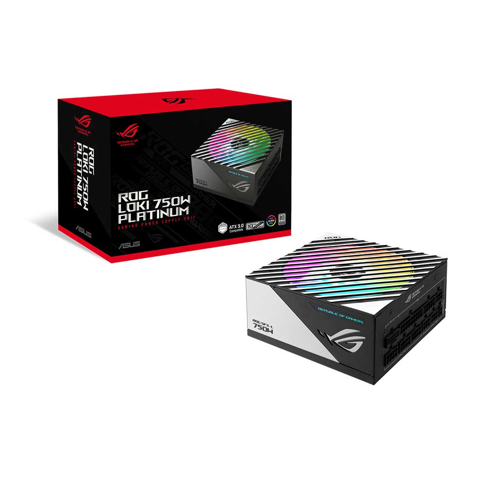 ASUS ROG SFX LOKI 750 WATT PLATINUM POWER SUPPLY