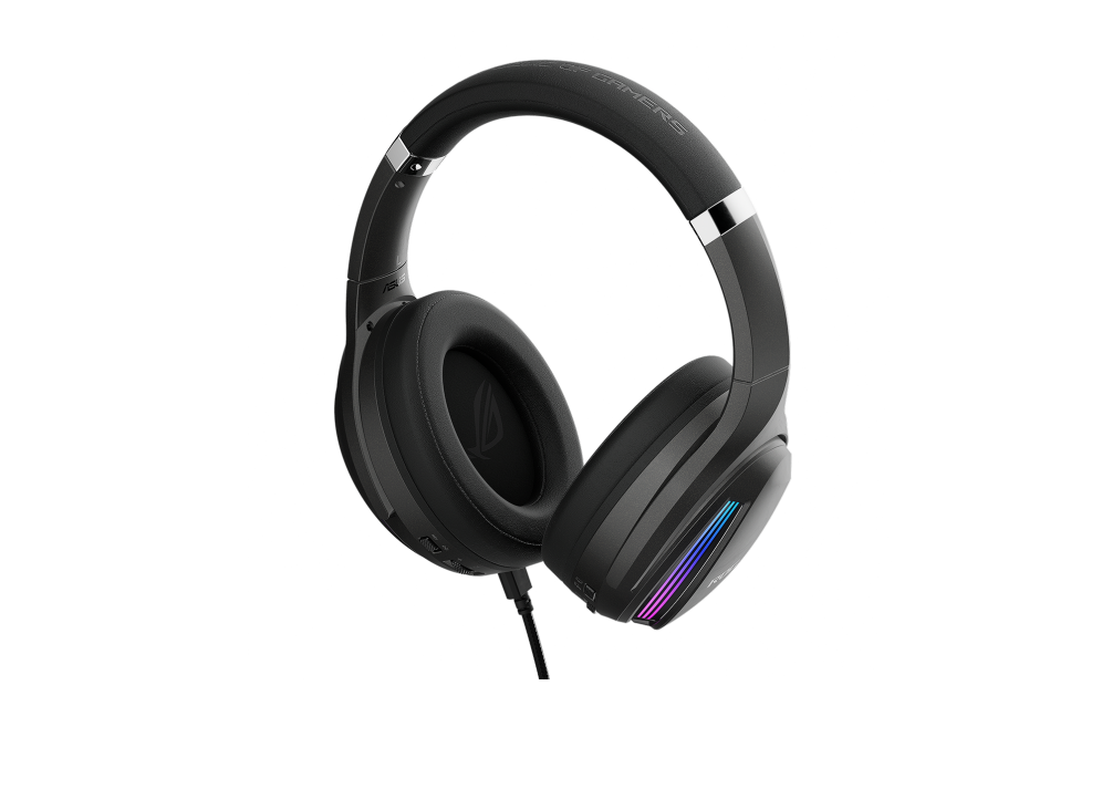 ROG Fusion II 500 RGB gaming headset with high resolution ESS 9280 Quad DAC