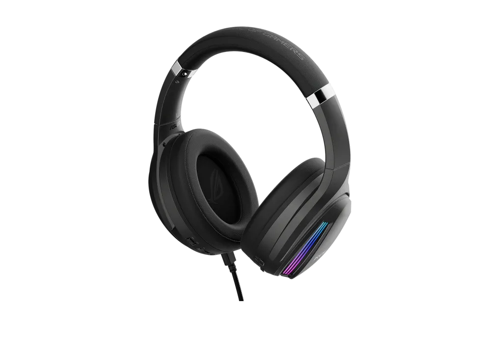 ROG Fusion II 500 RGB gaming headset with high resolution ESS 9280 Quad DAC