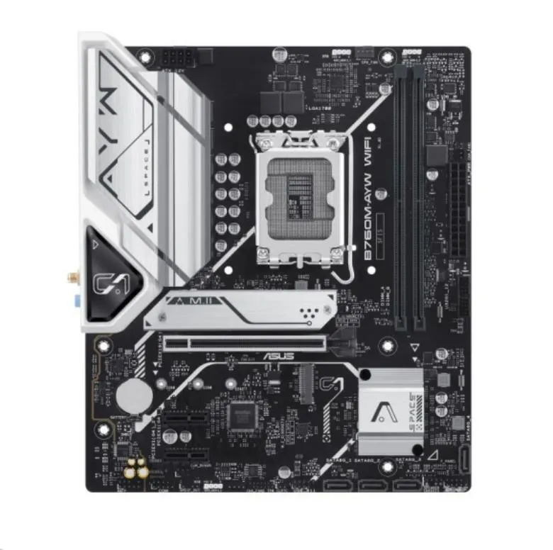 ASUS B760M-AYW WIFI Motherboard Gaming DDR5 LGA1700 Support Intel
