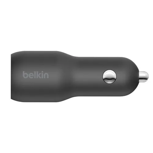 Belkin Boost Charge Dual Car Charger with PPS 37W Fast Charging