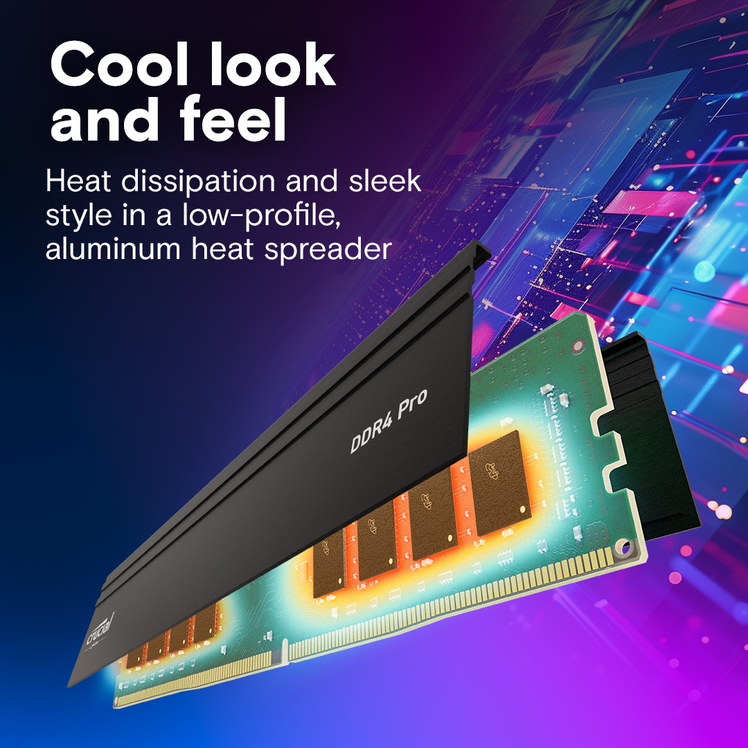 Crucial Pro 32GB DDR4-3200 UDIMM RAM