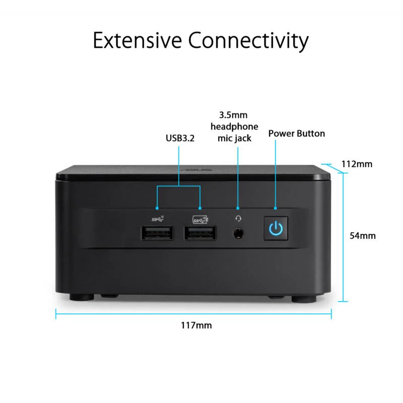 ASUS RNUC13ANHI500000I Barebone Intel Core