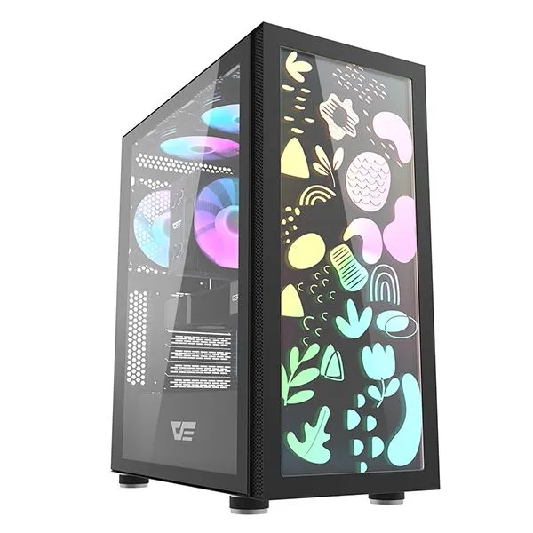 Ant Esports DK210 Graffiti Mid Tower PC Cabinet