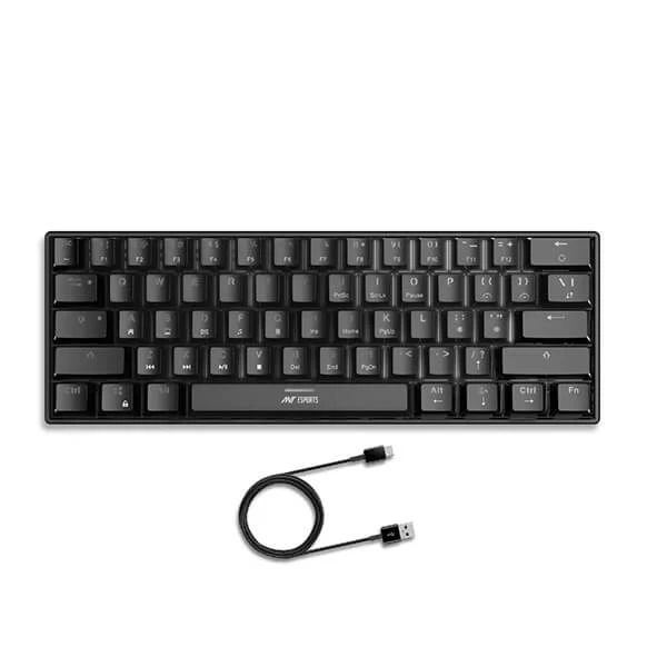 Ant Esports MK1300 Mini Mechanical Gaming Keyboard Outemu Blue Switche