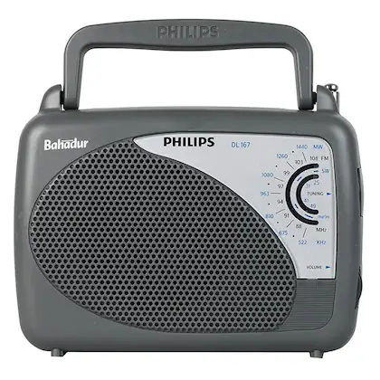 Philips DL167/94 Radio, Silver